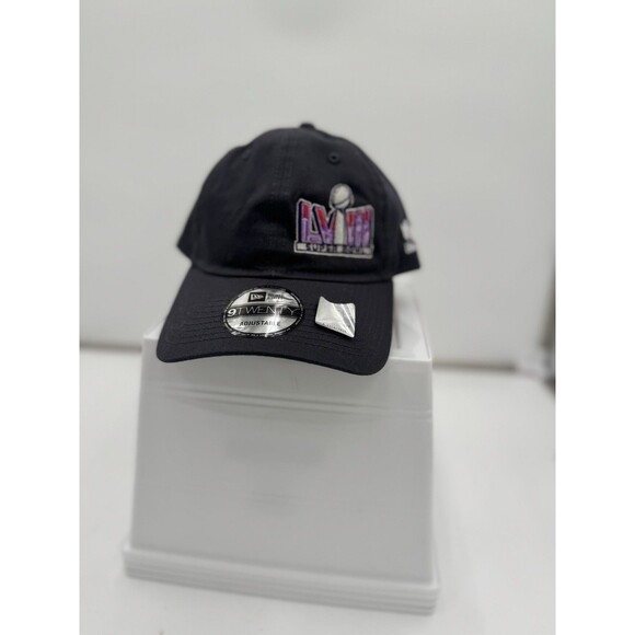 Super Bowl Hat LVIII 58 USAA Promo 9Twenty Strap Back Hat New Era Chiefs V 49ers - Picture 1 of 5
